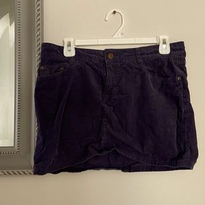 Corduroy Mini Skirt🖤